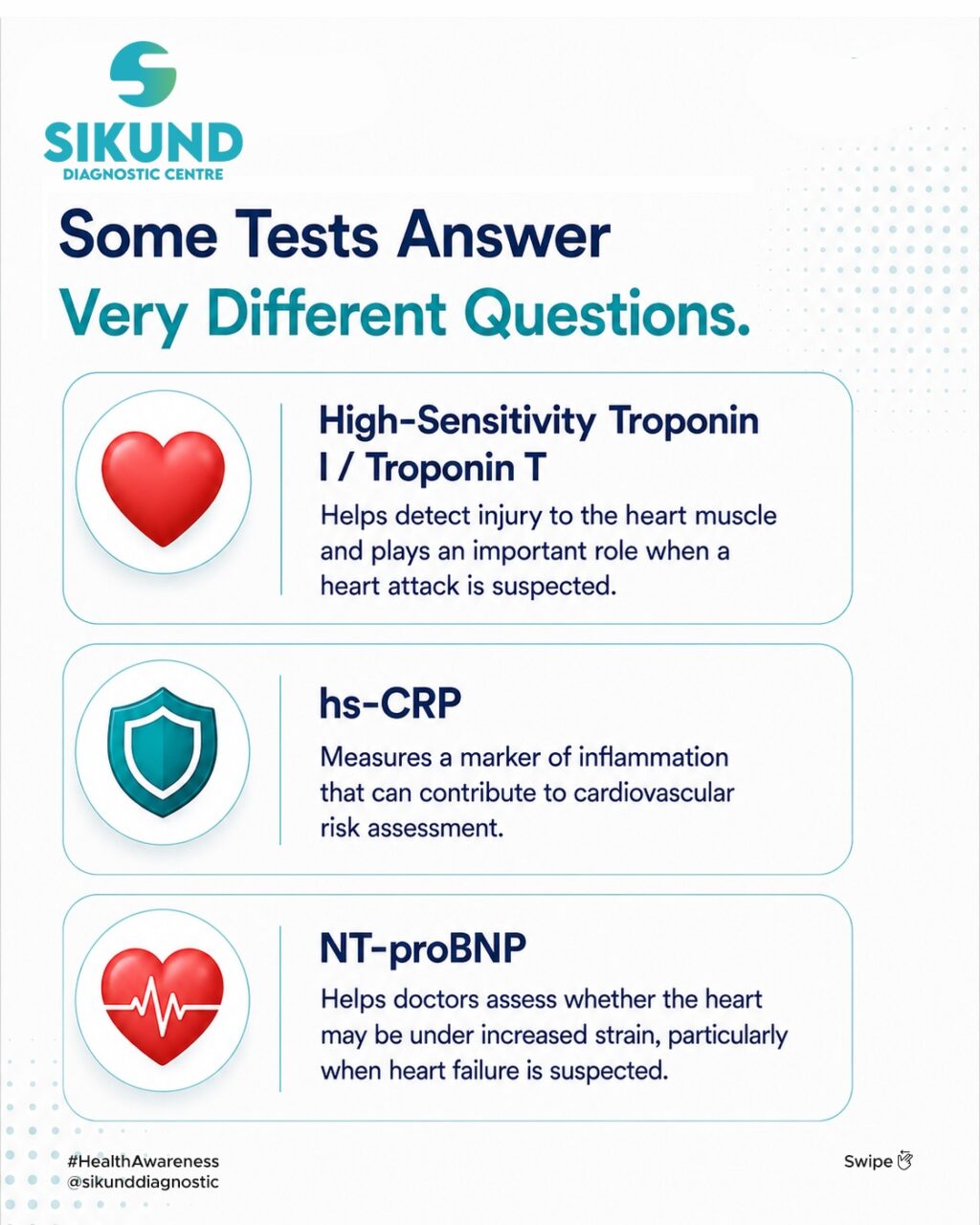 Instagram post from sikunddiagnostic. This post is in position 3.