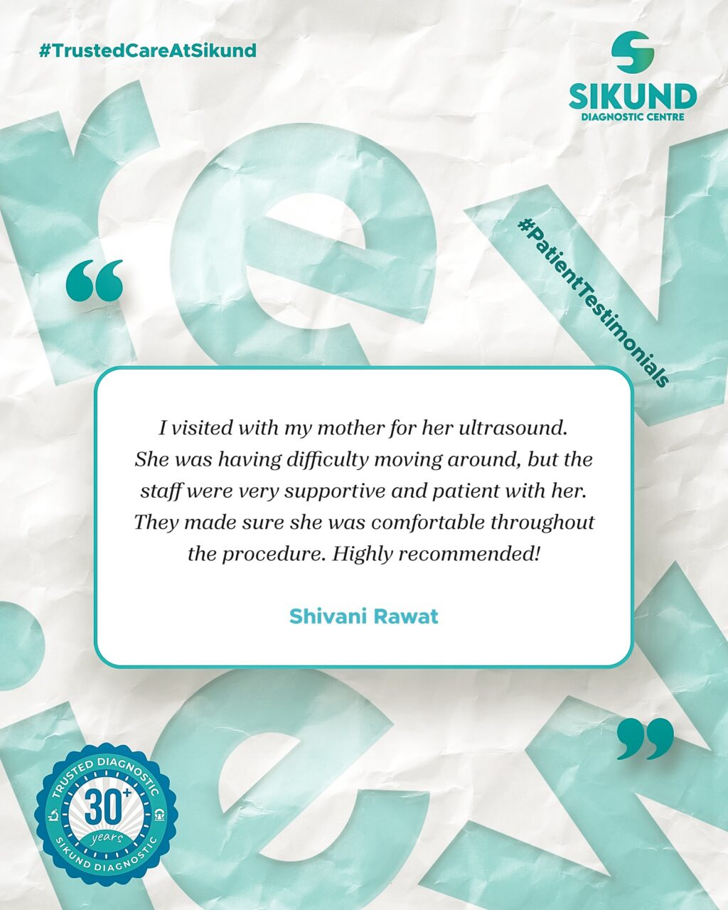Instagram post from sikunddiagnostic. This post is in position 0.